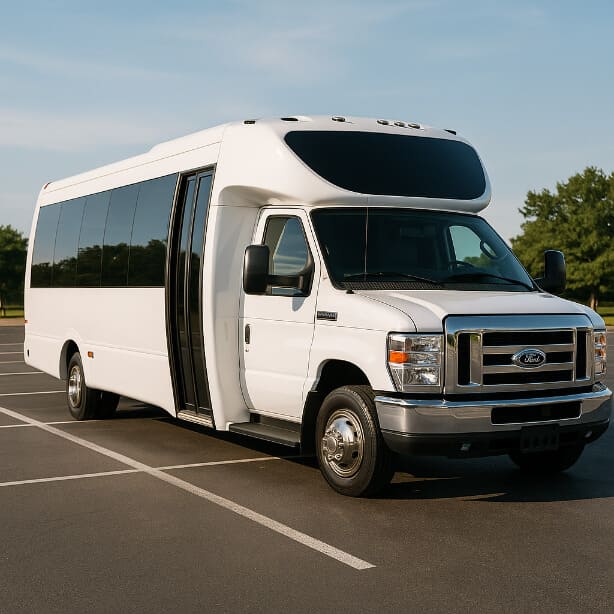 Indianapolis Shuttle Bus Rentals 20 Passenger Shuttle Bus