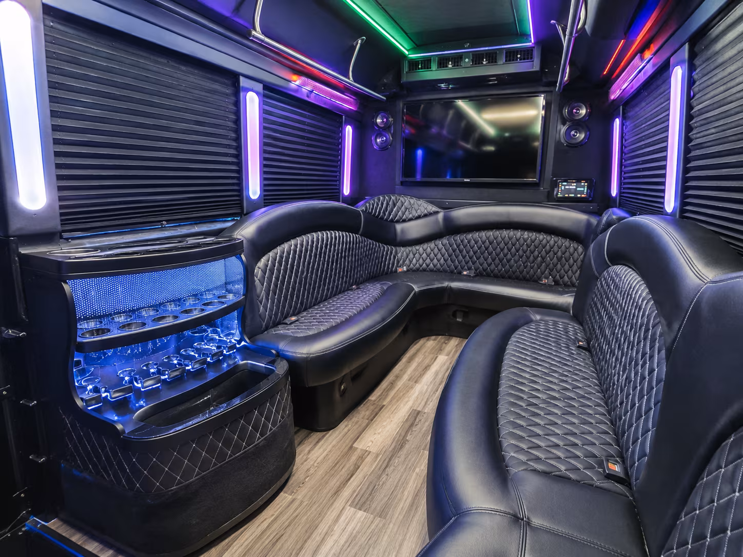 affordable indianapolis prom party bus prices split across your group