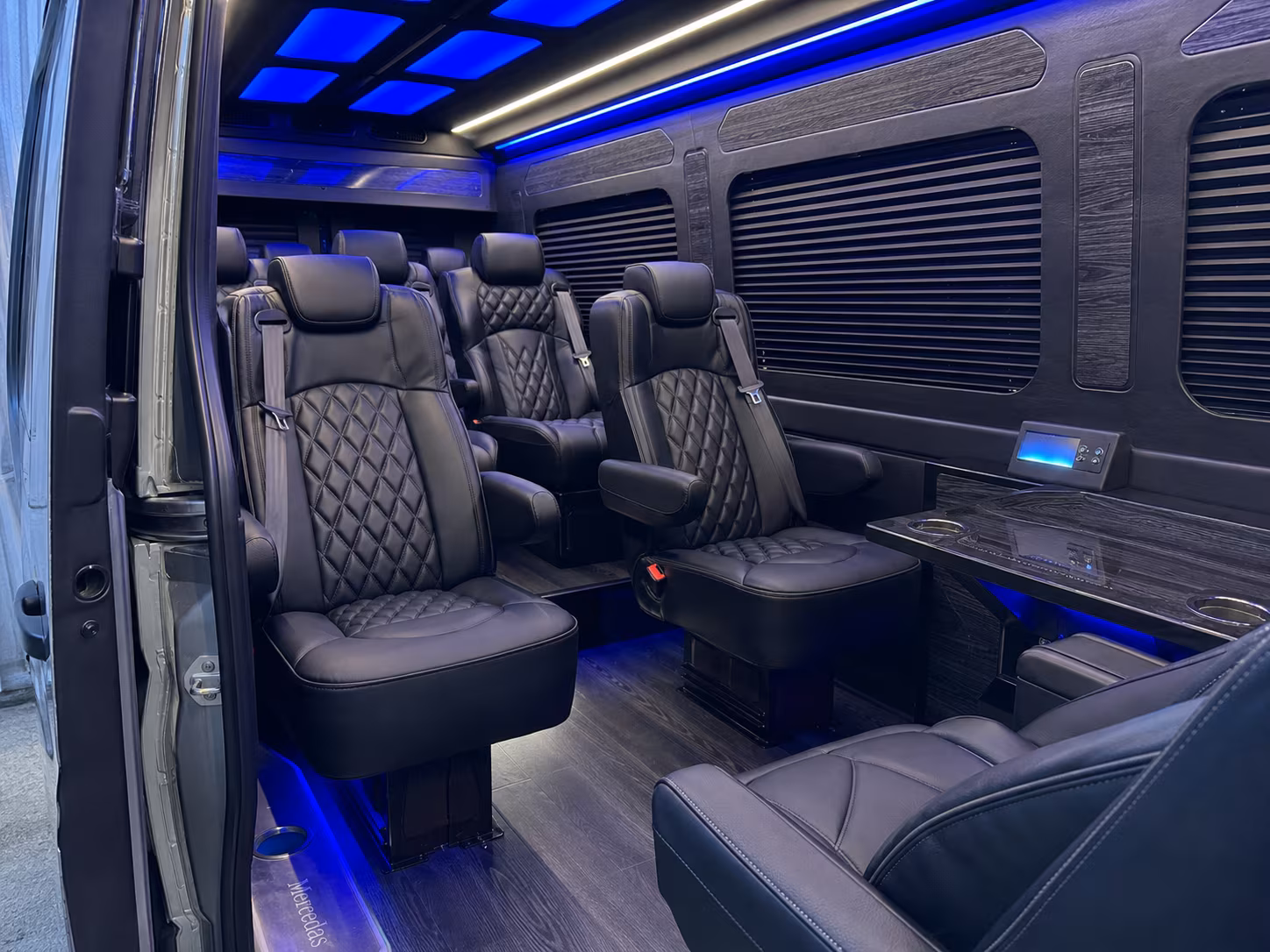 sprinter van transportation for groups and events across indianapolis